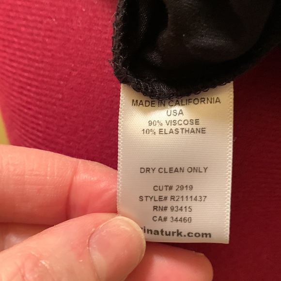 Trina Turk Sleeveless Maxi Dress with cowl neck and hoodie - Picture 11 of 12